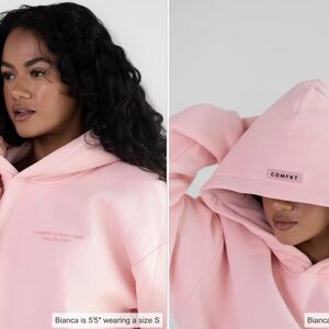 Comfrt pastel collection unisex hoodie L